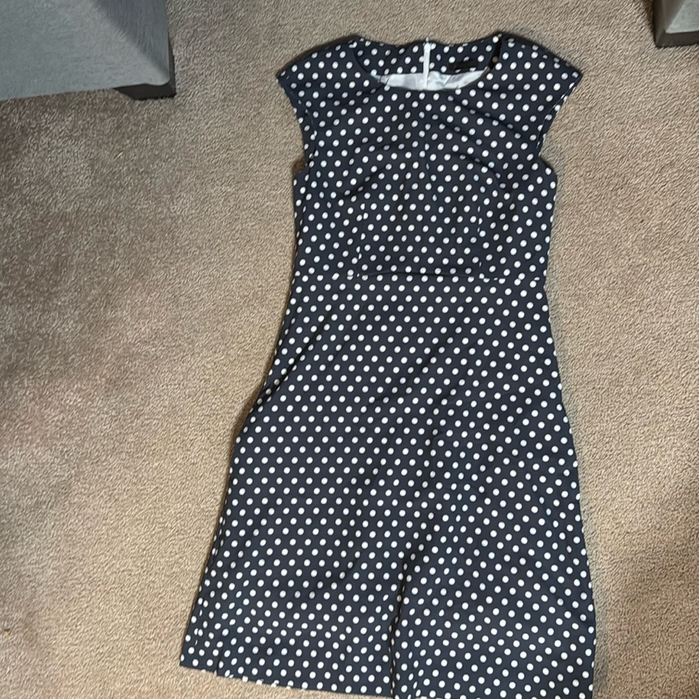 Polka dot tailored business